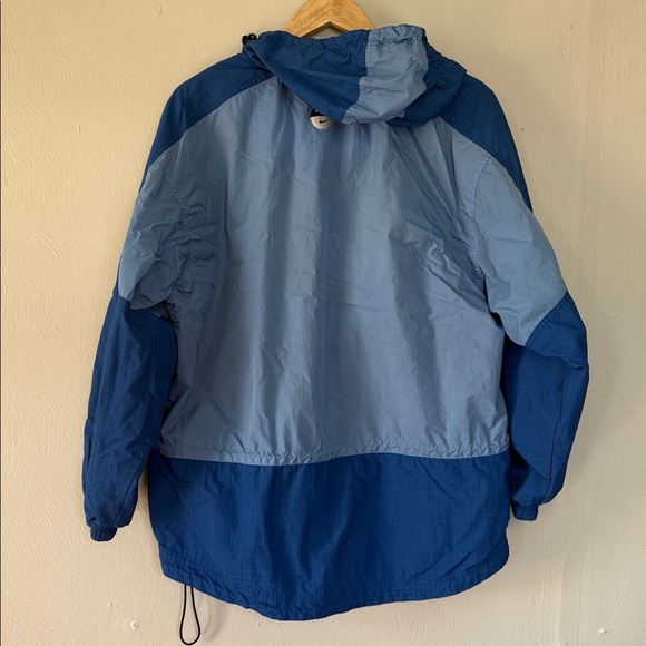 Vintage Nike Two-Tone Blue Raincoat medium - Picture 5 of 7